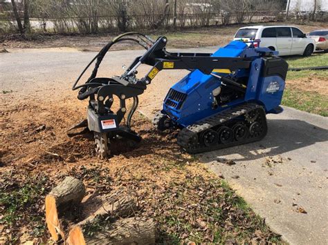 blue diamond skid steer stump grinder|stump grinder attachment for skid steer.